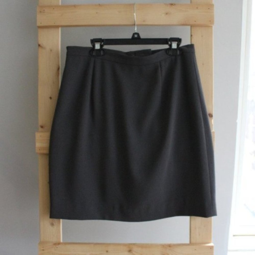 LOFT Grey Suit Pencil Skirt